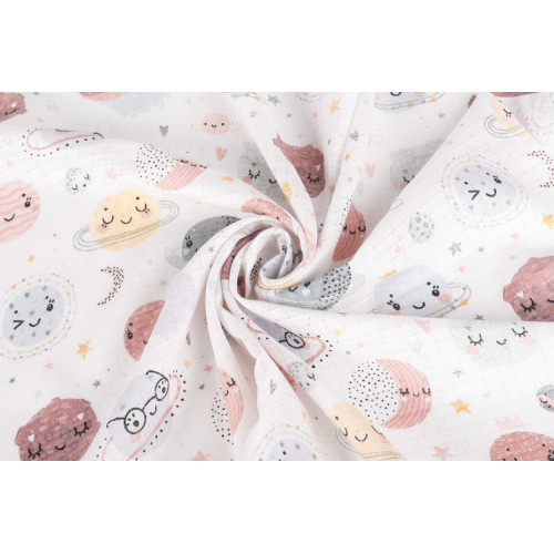 Tetra plienky Basic 70×80 cm Cosmos grey - sada 5 ks, 100% bavlna