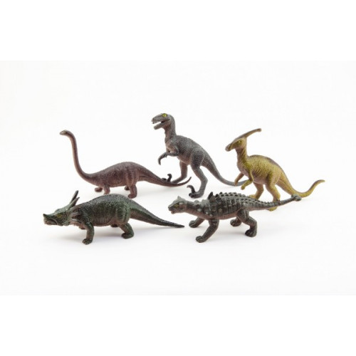 Teddies Dinosaurus plast 20cm asst 24ks v boxe