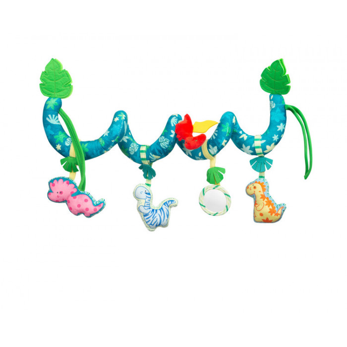 Edukačná, kontrastná špirála Colorful - Dino