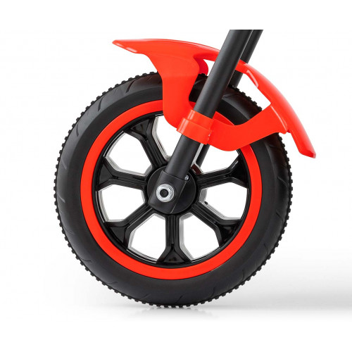 Detská motokára RIDER – šliapací gokart, 3+, nosnosť 30 kg - červené