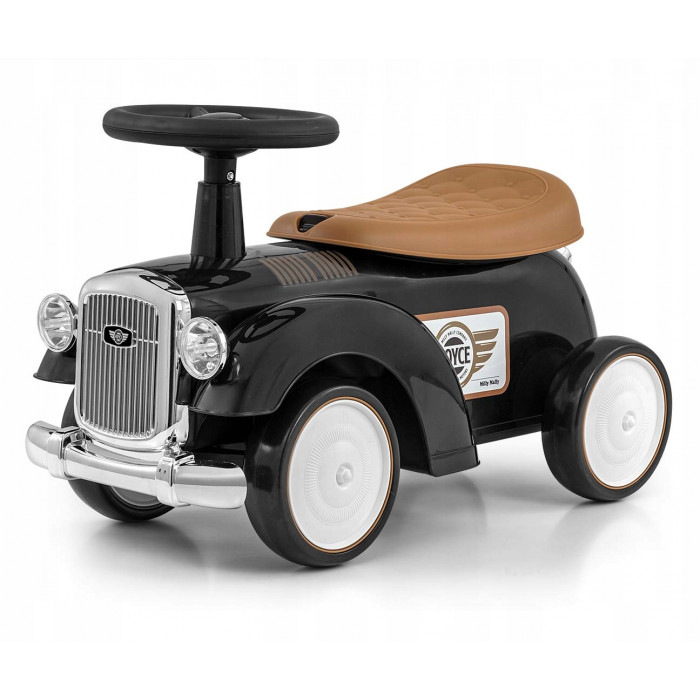 Jazdítko, odrážadlo retro Royce Milly Mally, black