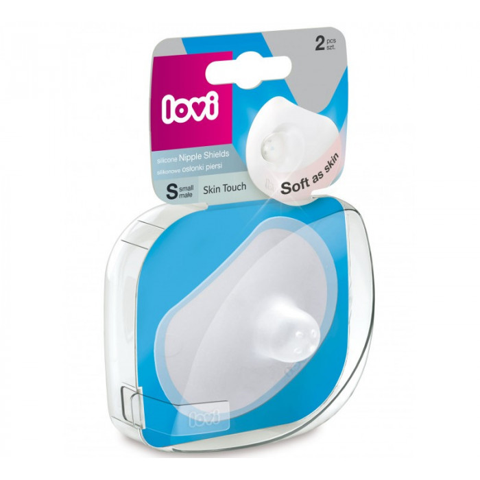 Lovi Chrániče bradaviek vel. S - 2 ks Soft as  skin
