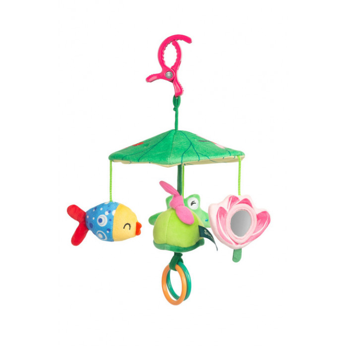 Kontrastný kolotoč nielen do kočíka Colorful - Žabka