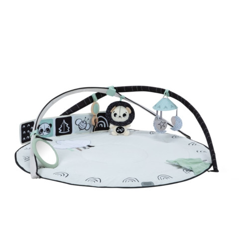 Kontrastná hracia deka Tiny Love s hrazdičkou Magic Land, 90 cm