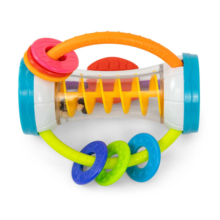 Hrkálka Shaker Milly Mally – hryzátko, zrkadielka, 0m+