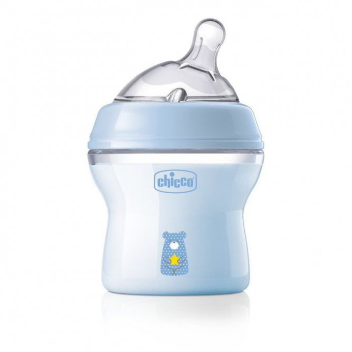 Fľaštička NF Chicco, 150ml, 0m+, chlapec