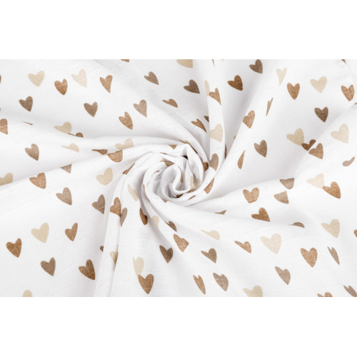 Tetra plienky Basic 70×80 cm Teddy Beige – sada 5 ks, 100% bavlna