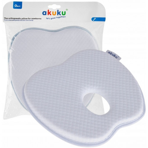 Ortopedický vankúš pre bábätká - sv. modrý