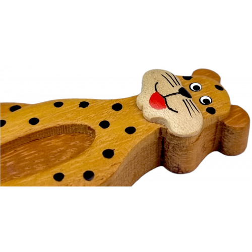 2Kids Toys Drevená magnetka veľká Leopard