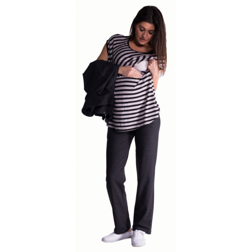 Be MaaMaa Tehotenská súprava 3 dielna - granat