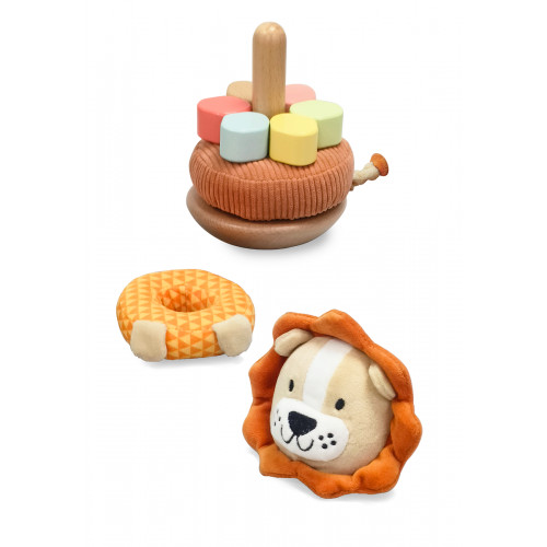2Kids Toys Nasadzovacie krúžky Levíček