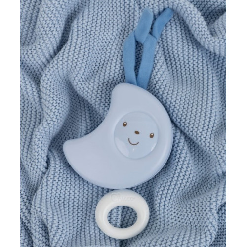 CHICCO hrací strojček Mesiacik My Sweet Doudou - modrý
