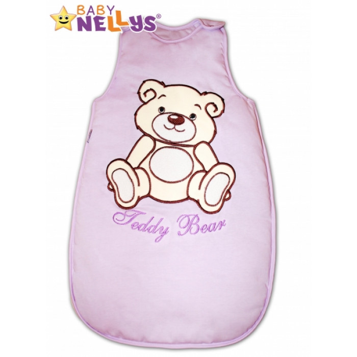 Spací vak Medvedík Teddy Baby Nellys - lila vel. 0+ Spací vak Medvedík Teddy Baby Nellys - lila vel. 0+