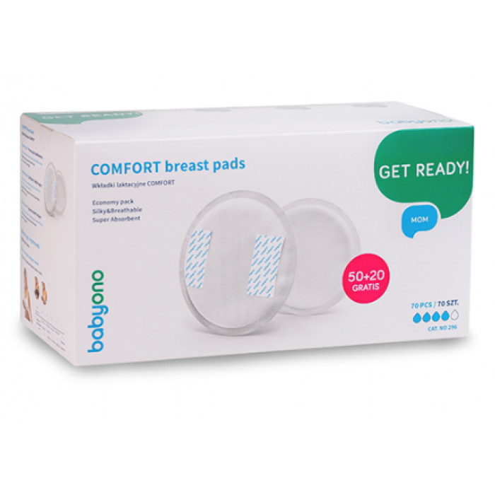 Vložky do podprsenky COMFORT 50 +20 ks