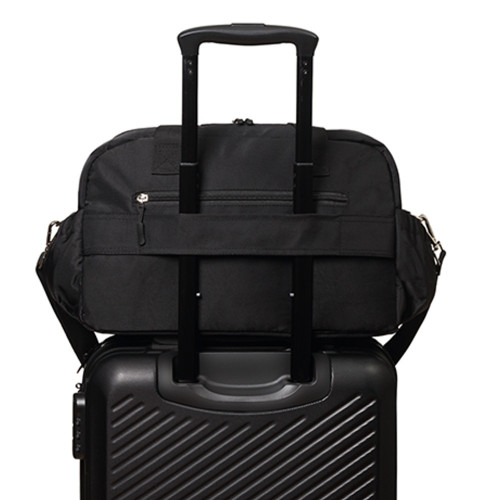 Štýlová cestovná taška nielen ku kočíku - čierna