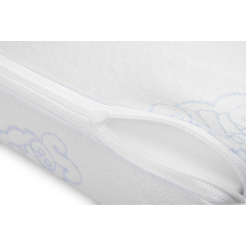 Klínový vankúš do kočíka Basic 38 × 30 cm – ergonomická podpora hlavy bábätka
