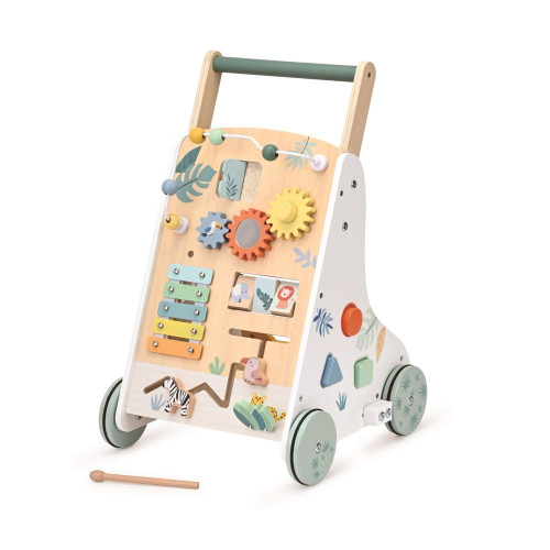 Drevené chodítko Montessori Džungľa – Lelin