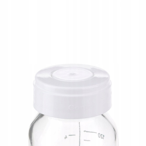 Canpol Babies Sklenená fľaštička 120 ml, rôzne farby, motívy