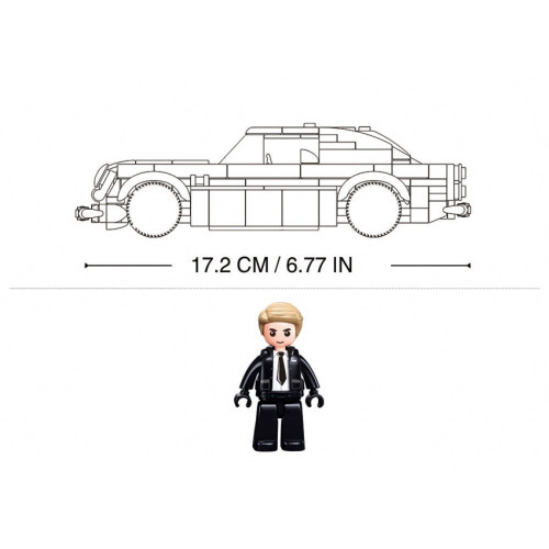 Sluban Model Bricks M38-B1125 Auto tajného agenta