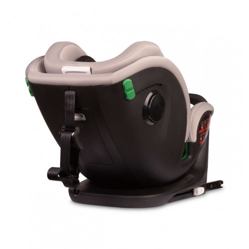 Detská autosedačka Securo 40-150 cm, otočná, ISOFIX, i-Size, 40-150, svetlo šedá