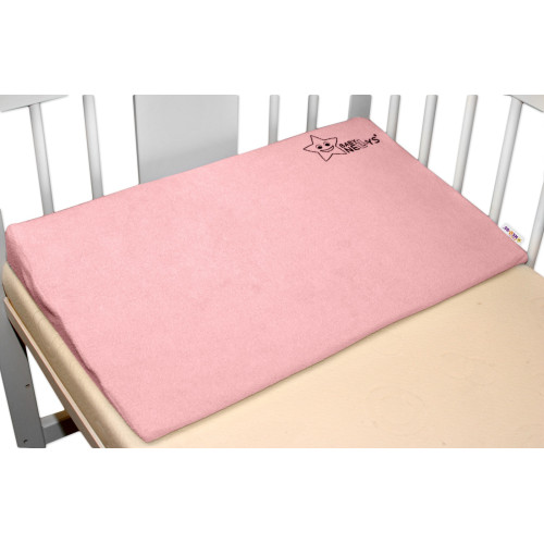 BABY NELLYS Zvýšená poloha/klin - růžová