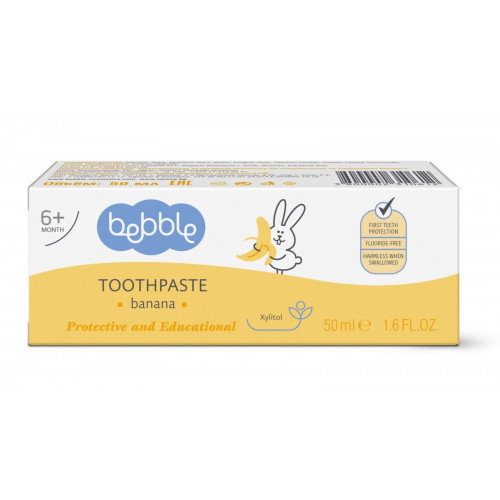 Detská zubná pasta - banán, 50 ml