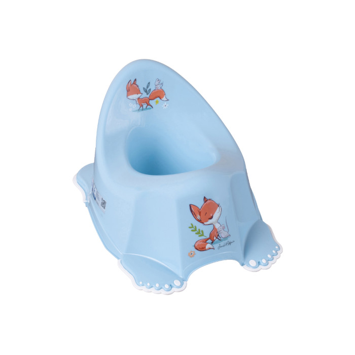 Detský nočník Tega Baby s melódiou – ergonomický, protišmykový, hudobný, modrý