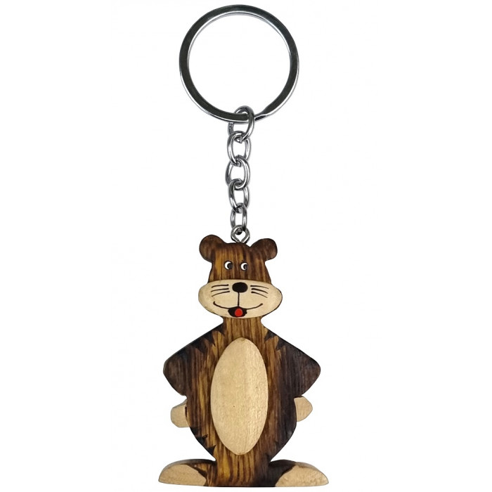 2Kids Toys Drevená kľúčenka veľká Tiger