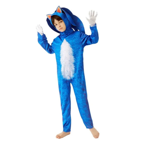 Detský kostým Sonic The Hedgehog s maskou 98-110 S