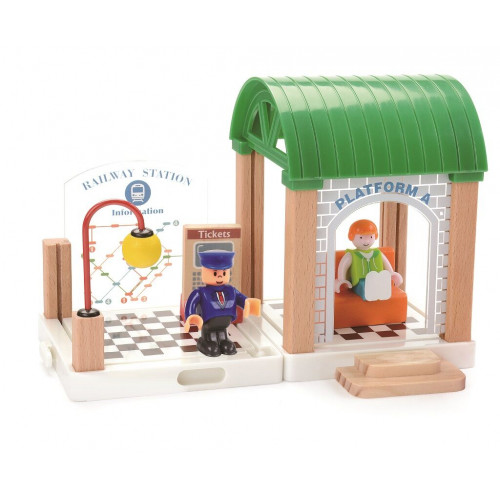 2Kids Toys Vláčikodráha Dedina 110 dielov
