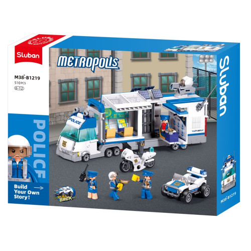 Sluban Metropolis M38-B1219 Mobilné veliteľské centrum zásahovej jednotky