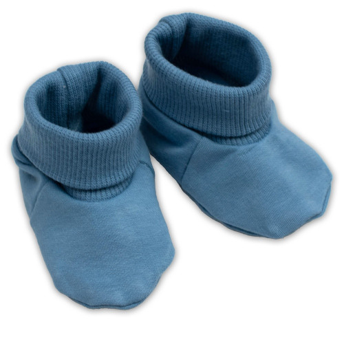 Rastúci teplákový overal pre bábätko, čiapky, topánky, 3D, Nature -  tm. modrý, 68/74