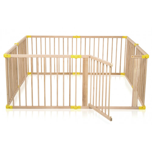 2Kids Toys Detská drevená ohrádka XXL