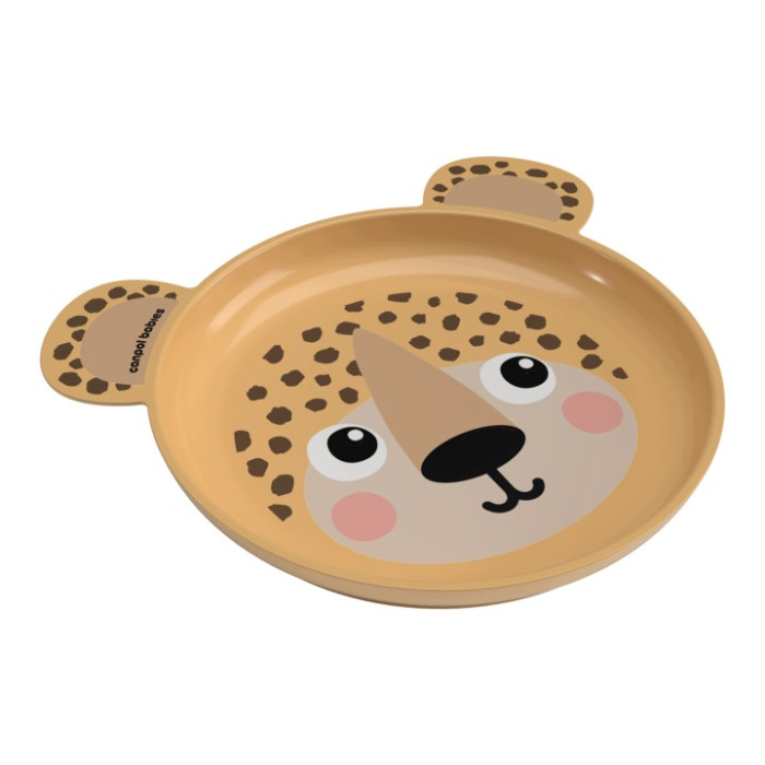 Tanierik s uškami BabiesBoo Canpol babies 19 cm, žltý
