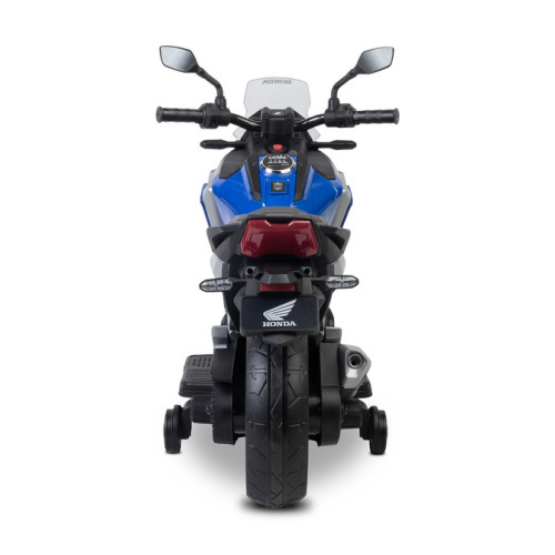 Elektrická motorka Honda NC750X pre deti – LED, USB, 3-8 rokov, modrá, čierna