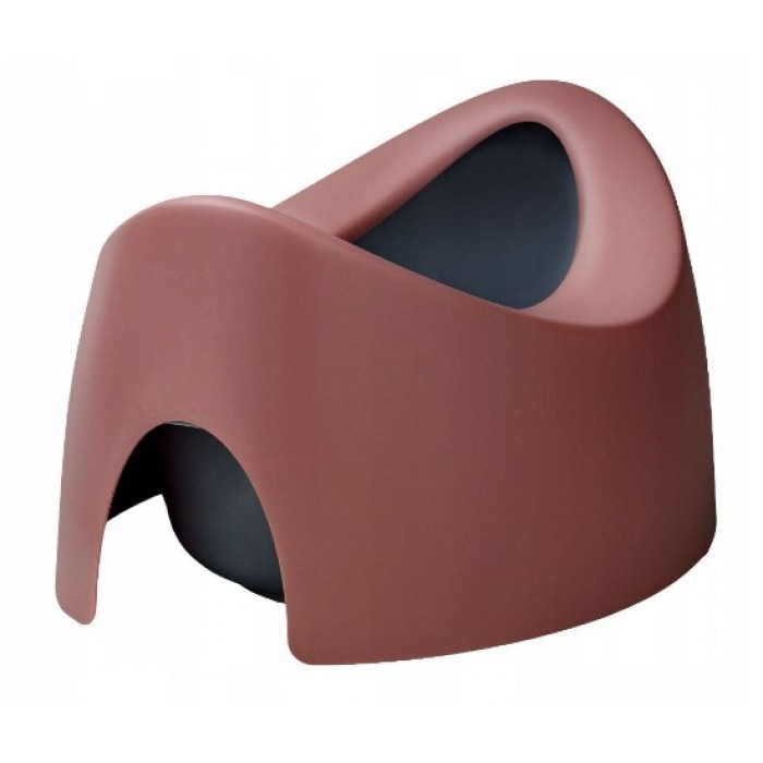Obojstranný, ergonomický nočník Teggi, ružová/sivá