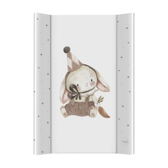 Prebaľovacia podložka Ultra Light, 70x50cm – s uchytením na postieľku - Bunny