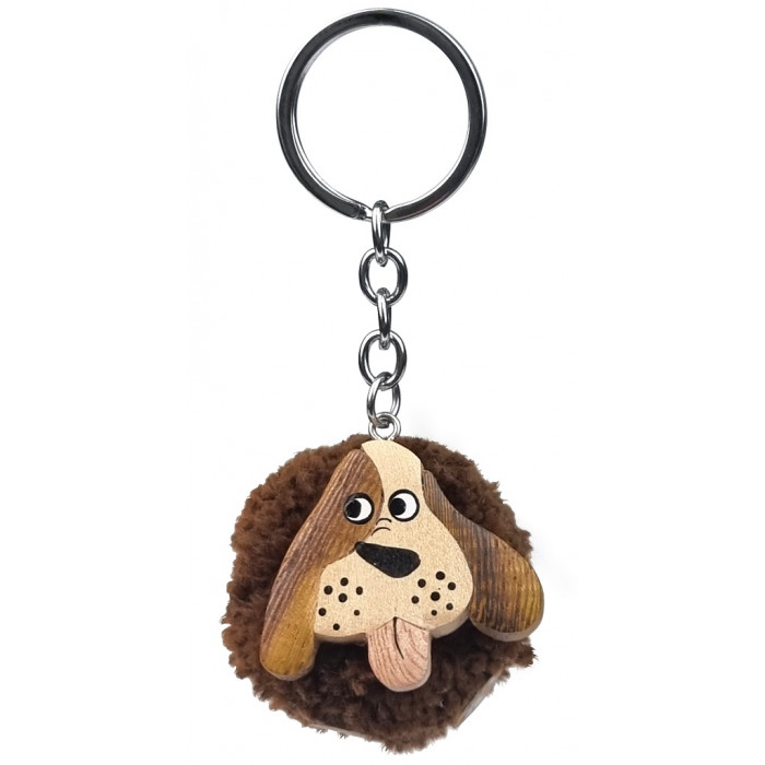 2Kids Toys Drevená kľúčenka brmbolec Pes