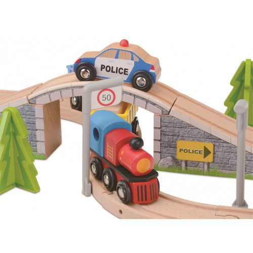 2Kids Toys Vláčikodráha 80 dielov