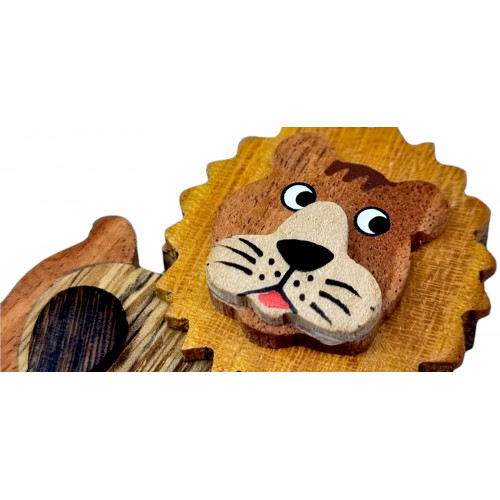 2Kids Toys Drevená magnetka veľká Lev