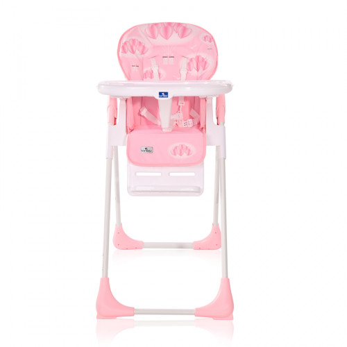 Jedálenská stolička Lorelli CRYSPI PINK HEARTS