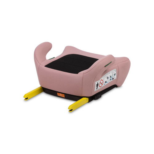 Autosedačka, podsedák s isofixom JAGUAR I-size, ružová (125-150)