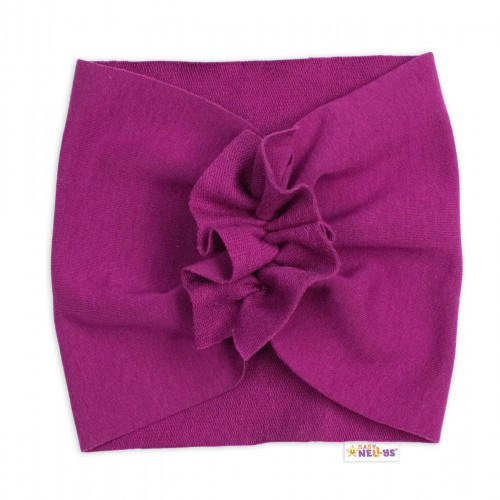 Luxusná bavlnená sada, 3D, NATURE - purpurová, vel. 68