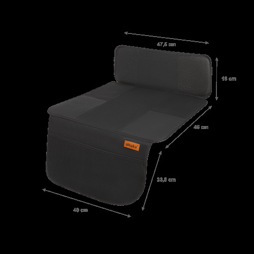 Ochranná podložka pod autosedačku isofix – ochrana sedadla