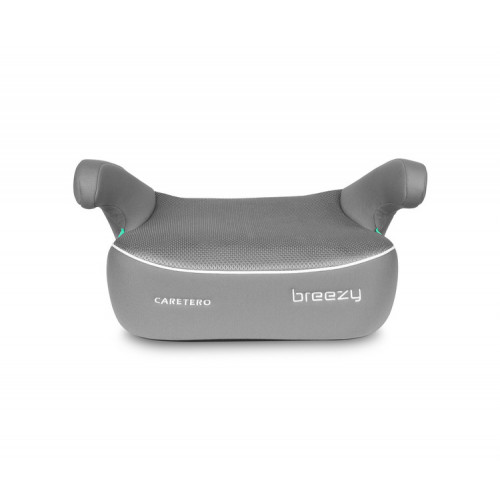 Detská autosedačka Breezy 2 v 1, 100–150 cm, sivá