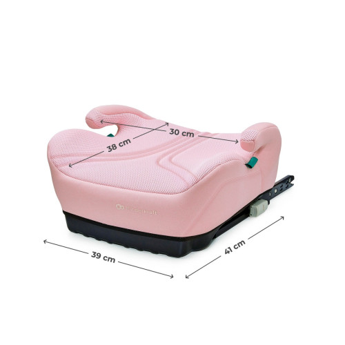 Autosedačka R129 i-Size s ISOFIX – ľahká sedačka pre deti 125–150 cm (6–12 rokov), ružová