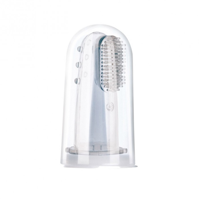 Prvá zubná kefka na prst Canpol Babies