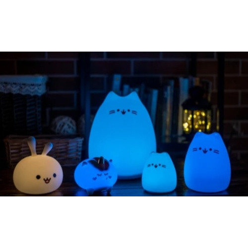 Innogio Prenosná silikónová lampička - Kitty