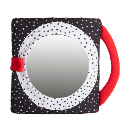 Senzorická knižka pre bábätko BabiesBoo panda s maskotom