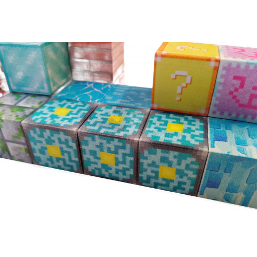 Magnetická stavebnica Minecraft Special blocks 51ks